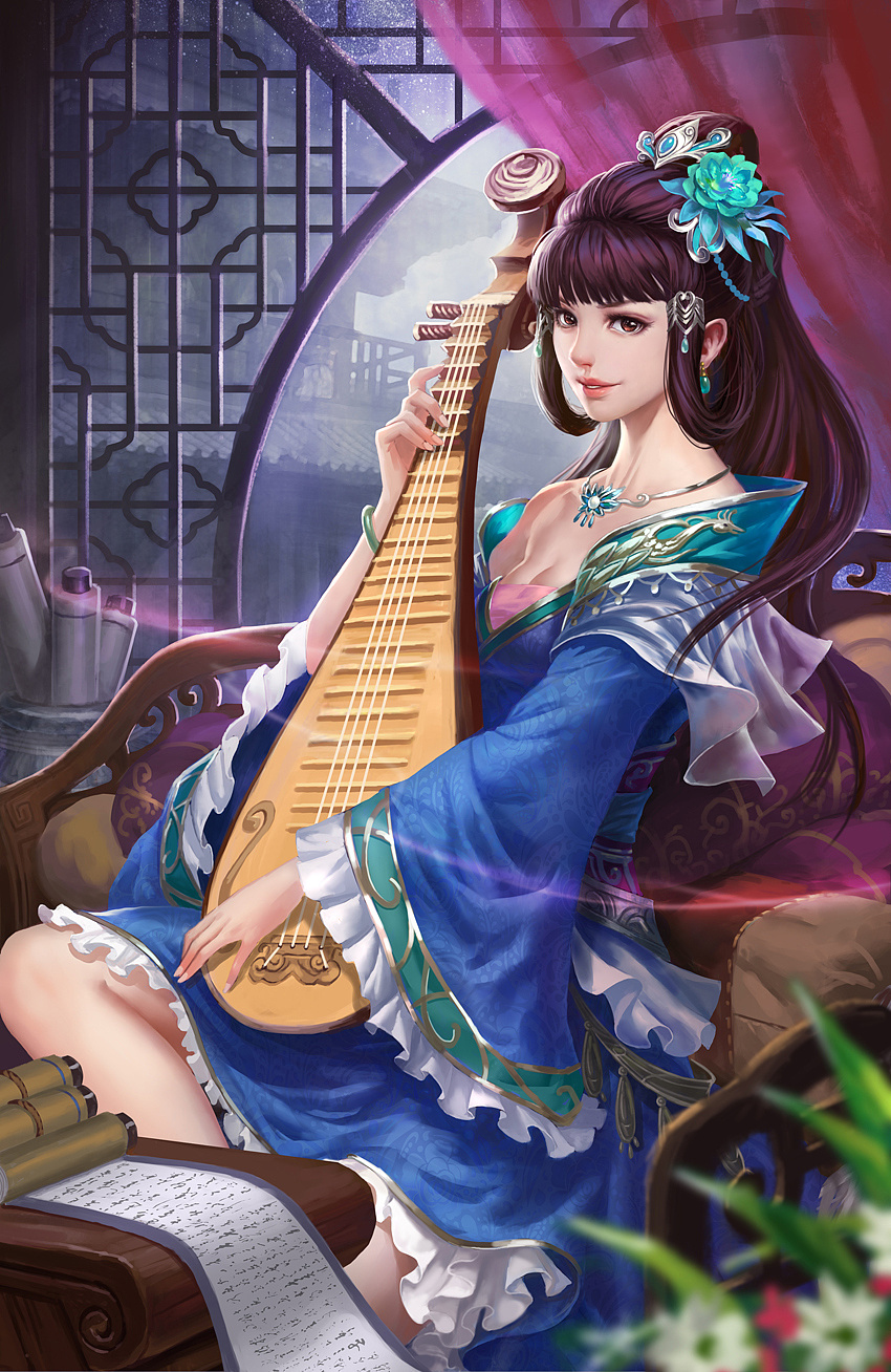 三国杀太史慈高清原画：英勇无畏精神的完美展现
