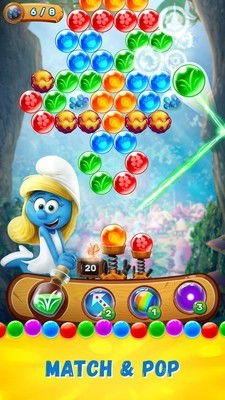 蓝精灵游戏安卓版,重温童年经典
